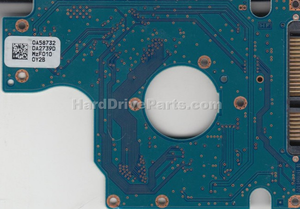 (image for) Hitachi HTS725025A9A364 PCB Board 0A58732