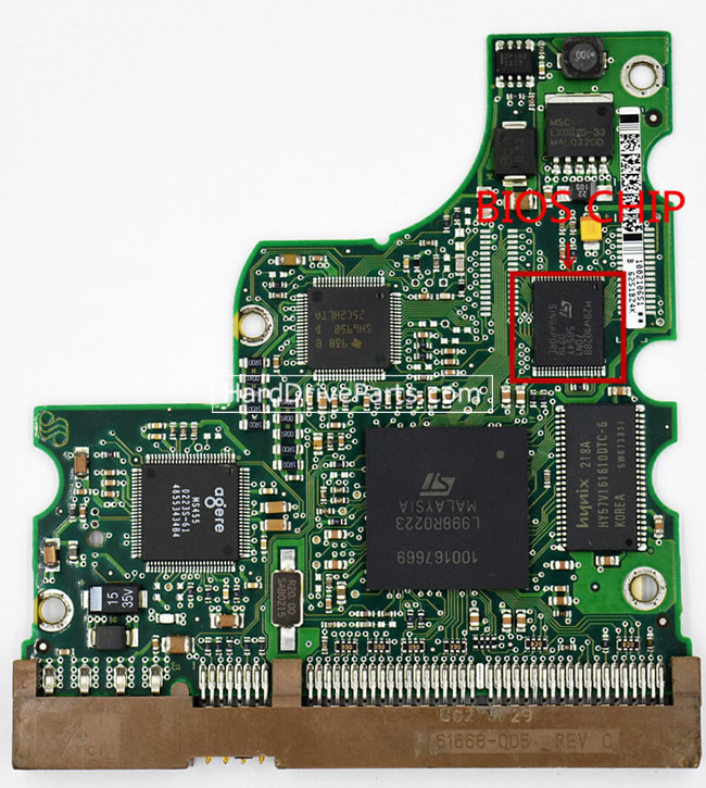 (image for) Seagate ST320011A Hard Drive PCB 100151017