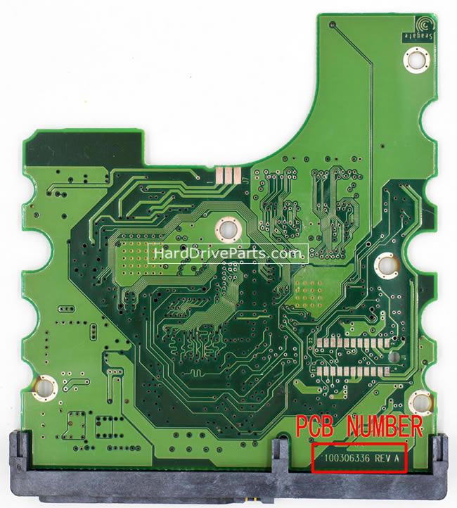 (image for) Seagate ST3200822AS Hard Drive PCB 100306336