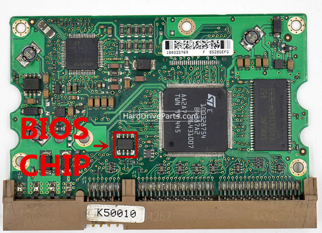 (image for) Seagate HDD PCB 100328754