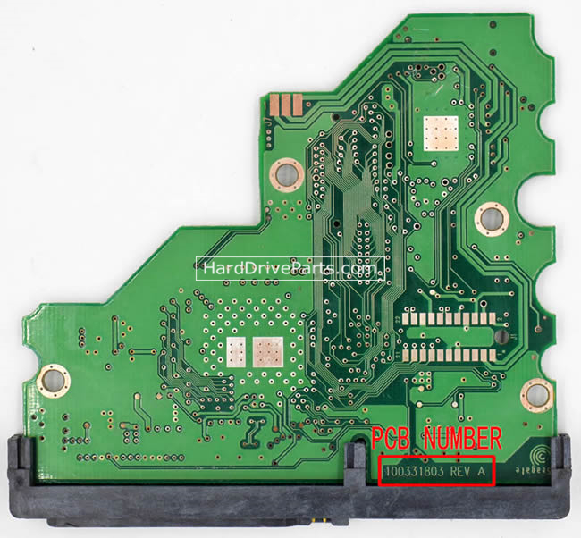 (image for) Seagate ST3160828AS Hard Drive PCB 100331803