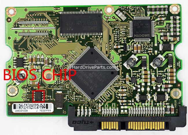 (image for) Seagate ST3300831SCE PCB Board 100337233