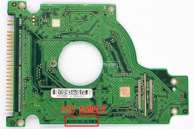 (image for) Seagate HDD PCB 100346102