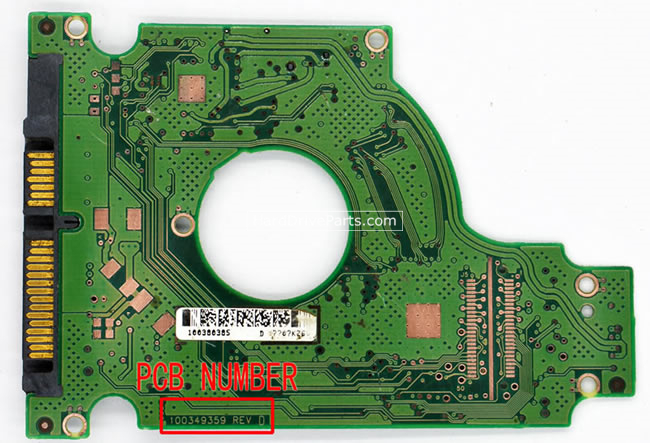 (image for) Seagate HDD PCB 100349359