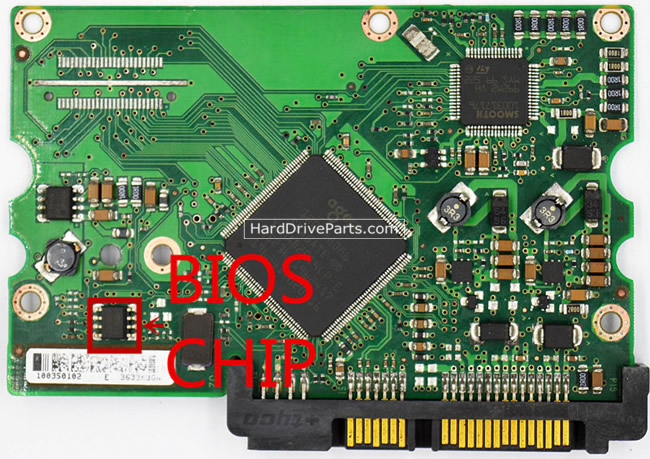 (image for) Seagate ST3250823AS Hard Drive PCB 100350106