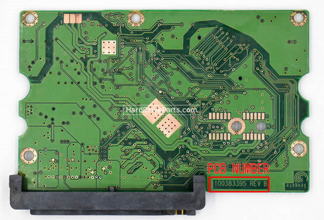 (image for) Seagate HDD PCB 100383395