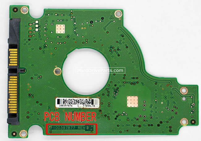 (image for) Seagate HDD PCB 100397877