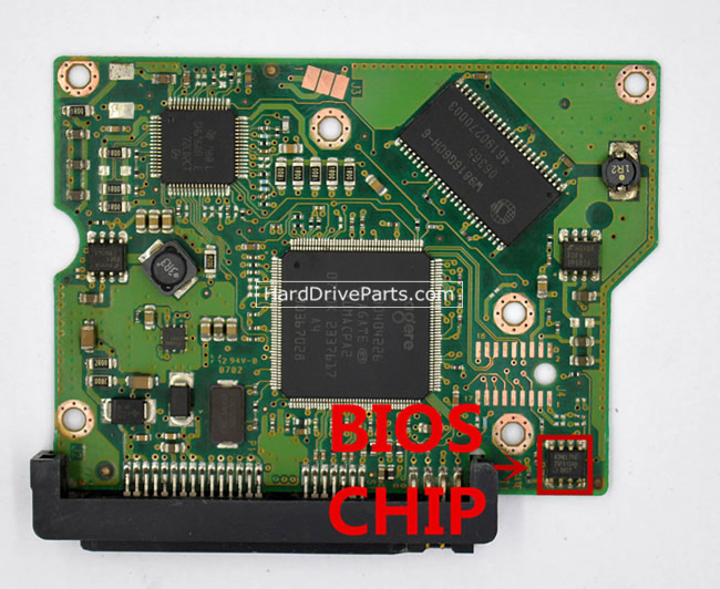 (image for) Seagate ST3160815AS Hard Drive PCB 100422559