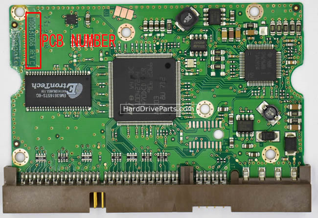 (image for) Seagate ST3840215A Hard Drive PCB 100431066