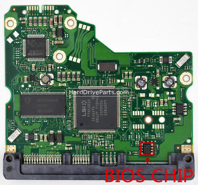 (image for) Seagate PCB Board 100466725 REV A