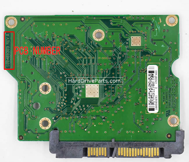 (image for) Seagate PCB Board 100468303 REV A