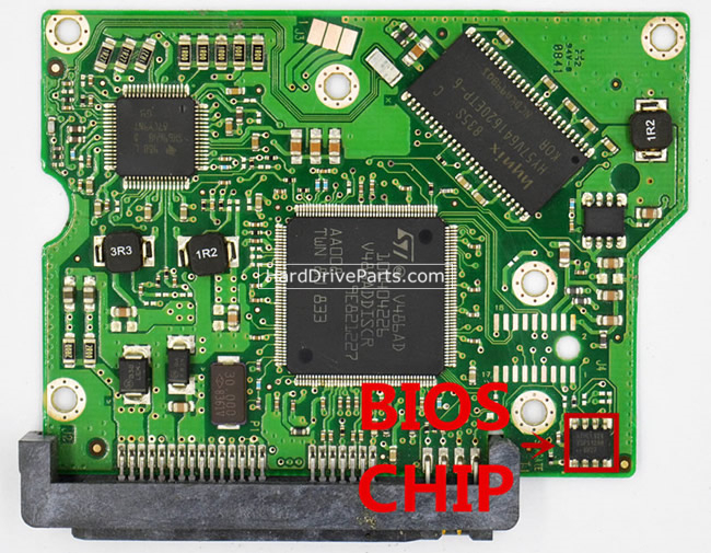 (image for) Seagate ST3160815AS Hard Drive PCB 100470387