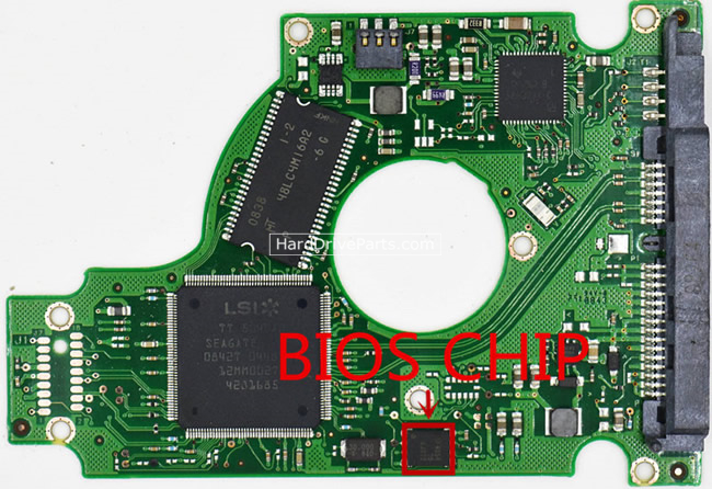 (image for) Seagate HDD PCB 100484444