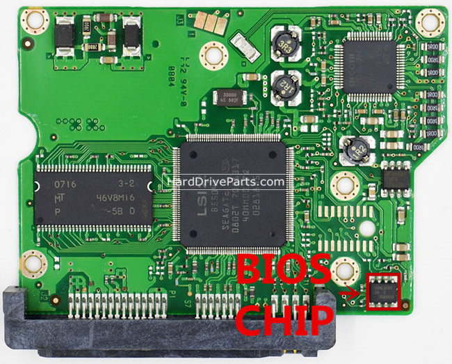 (image for) Seagate PCB Board 100496208 REV A