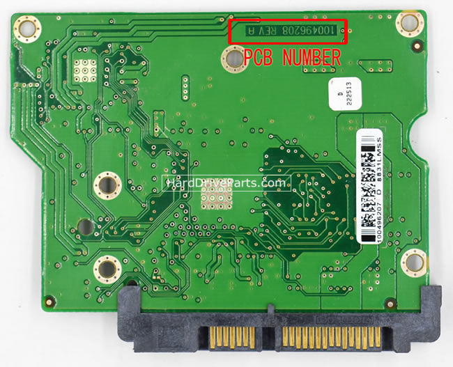 (image for) Seagate PCB Board 100496208 REV A