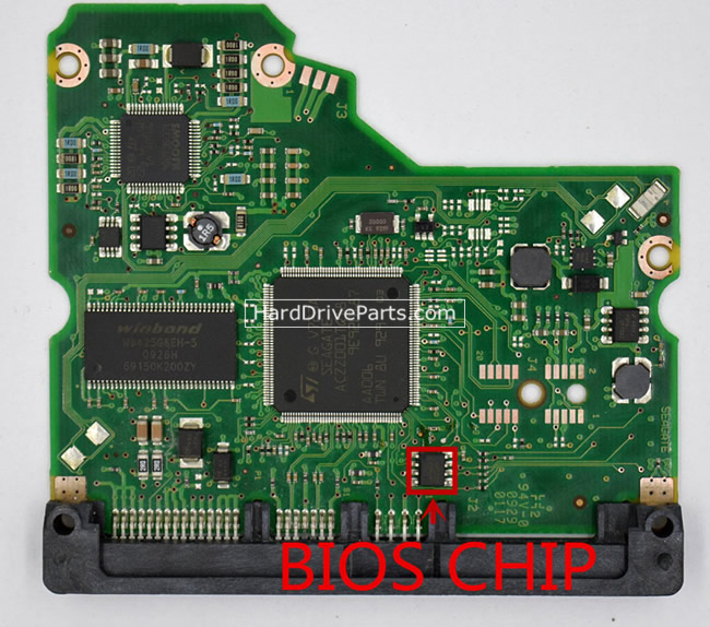 (image for) Seagate PCB Board 100512588 REV A