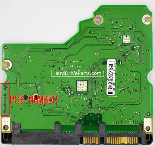 (image for) Seagate PCB Board 100512588 REV A