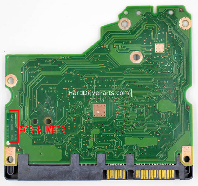 (image for) Seagate HDD PCB 100513586