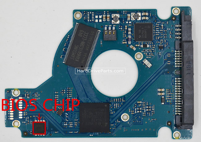 (image for) Seagate PCB Board 100536286 REV E