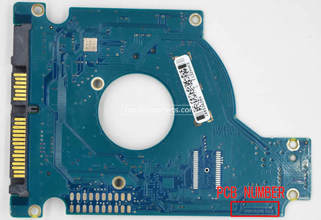 (image for) Seagate PCB Board 100536286 REV E