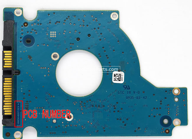 (image for) Seagate HDD PCB 100564667