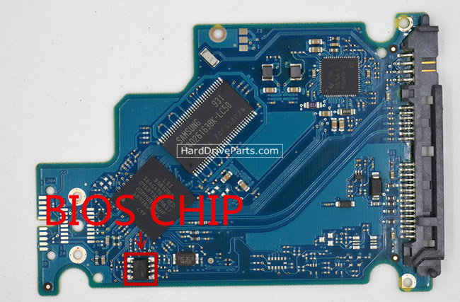 (image for) Seagate PCB Board 100570750 REV A