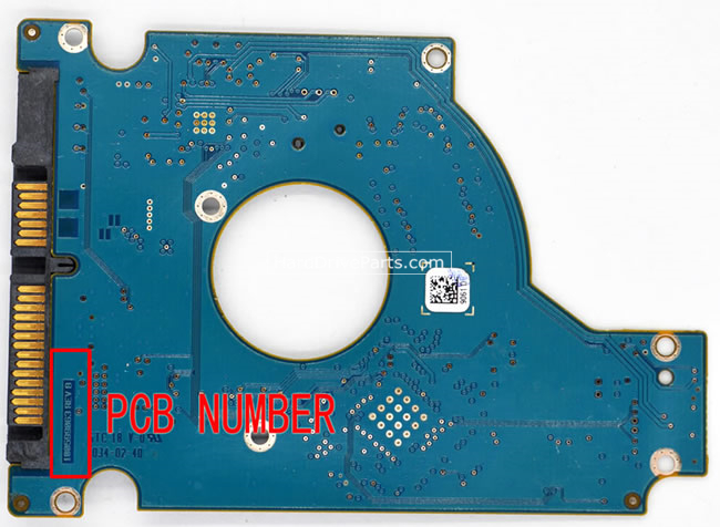 (image for) Seagate HDD PCB 100599063