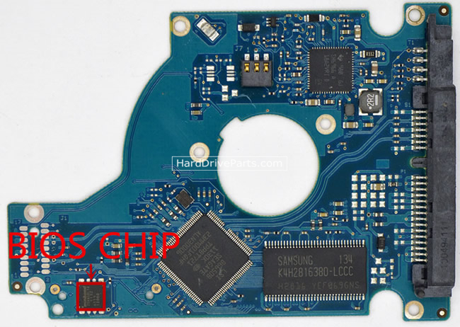 (image for) Seagate HDD PCB 100603256