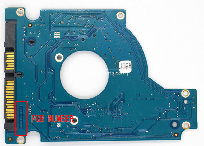 (image for) Seagate HDD PCB 100603256