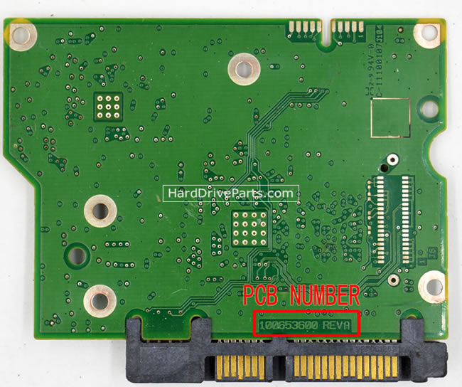 (image for) Seagate HDD PCB 100653600