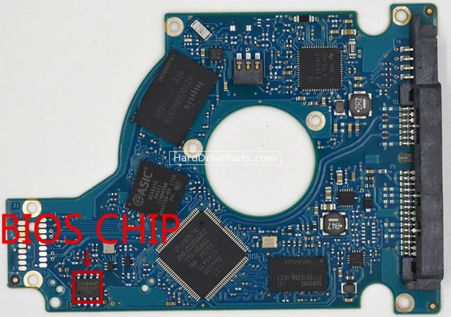 (image for) Seagate HDD PCB 100657576