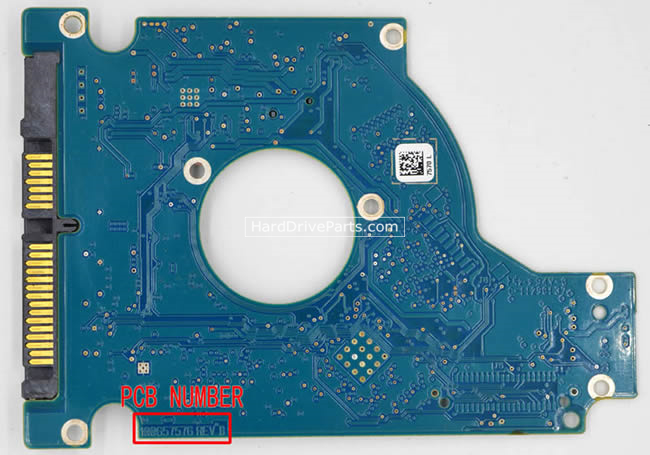 (image for) Seagate HDD PCB 100657576