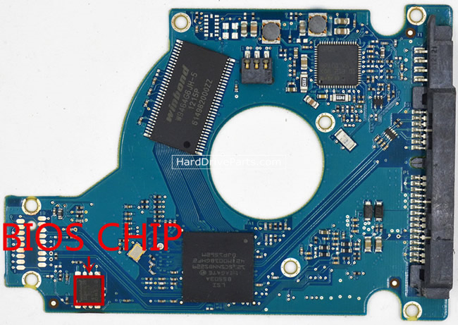 (image for) Seagate HDD PCB 100664637