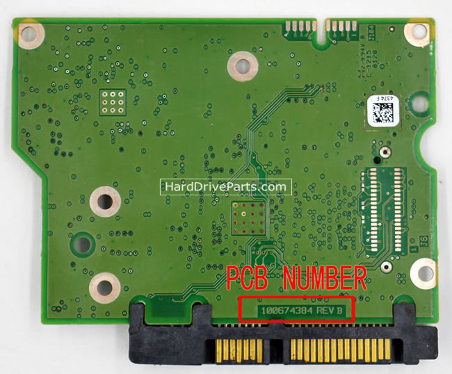 (image for) Seagate HDD PCB 100674384