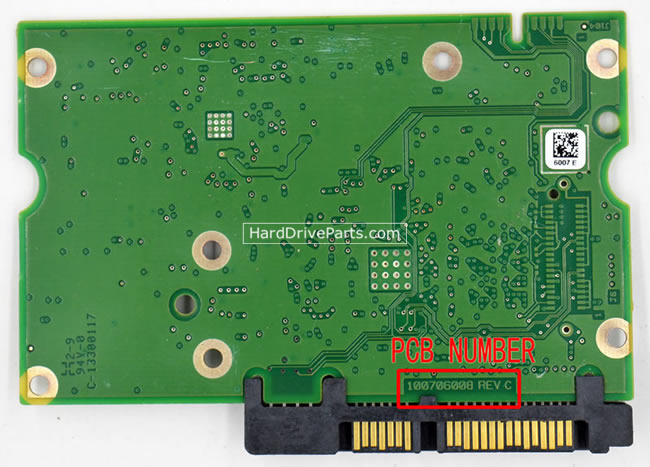 (image for) Seagate MB1000ECWCQ Hard Drive PCB 100706008