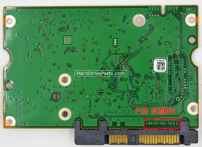 (image for) Seagate ST4000NM0043 PCB Board 100707482