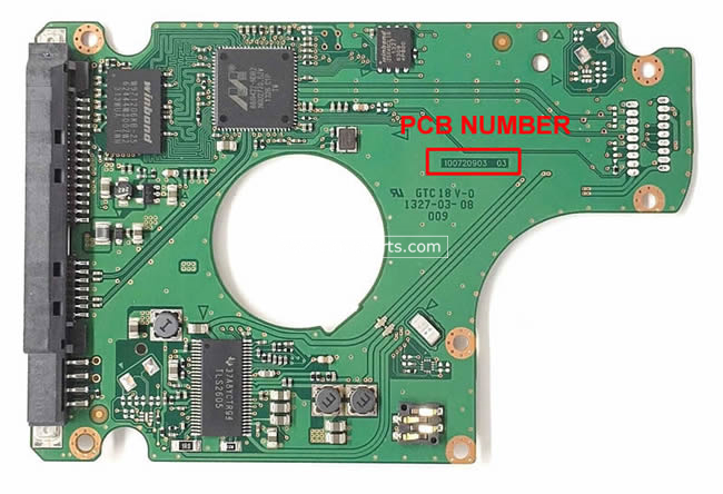 (image for) Seagate ST320LM001 Hard Drive PCB 100720903