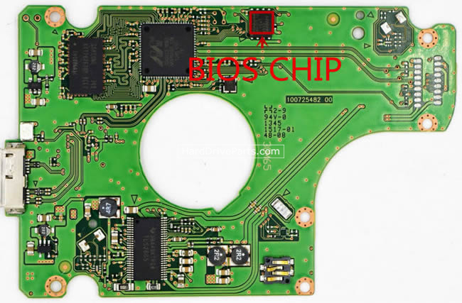 (image for) Seagate PCB Board 100725482 00 / 01