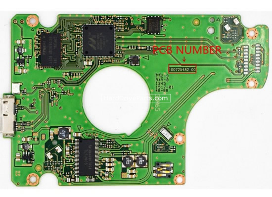 (image for) Seagate PCB Board 100725482 00 / 01