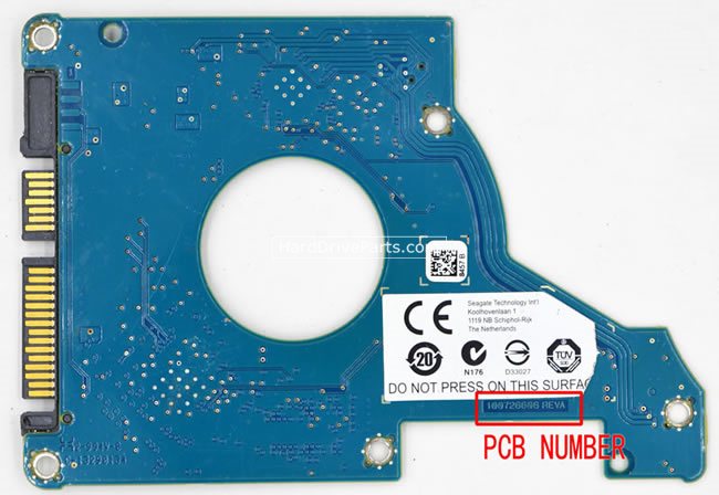 (image for) Seagate PCB Board 100726606