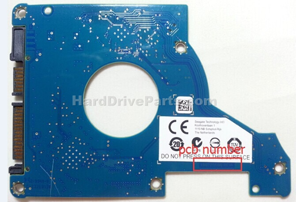 (image for) Seagate PCB Board 100728606