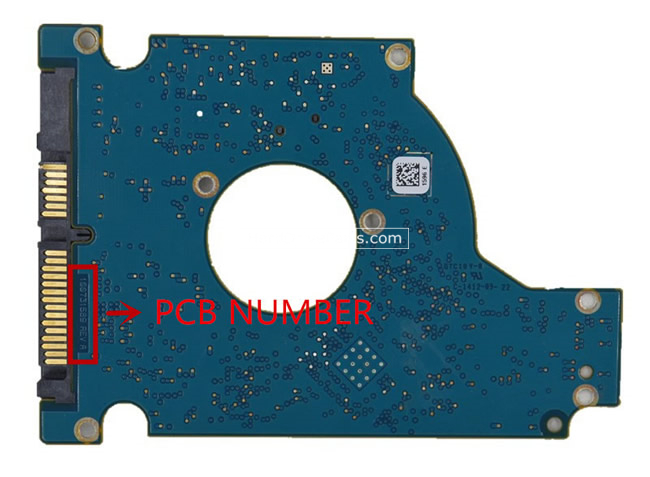 (image for) Seagate HDD PCB 100731589