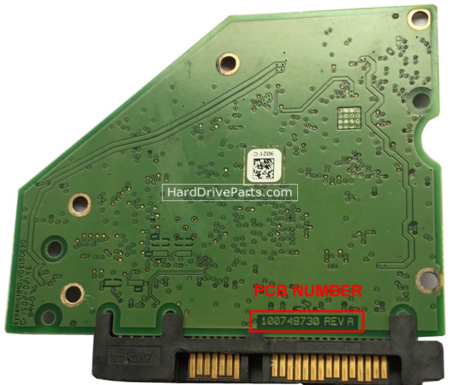 (image for) Seagate HDD PCB 100749730