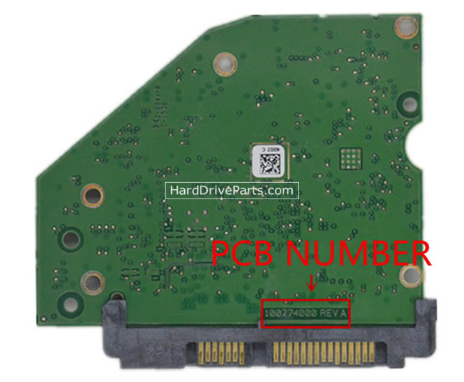 (image for) Seagate ST500DM002 PCB Board 100774000