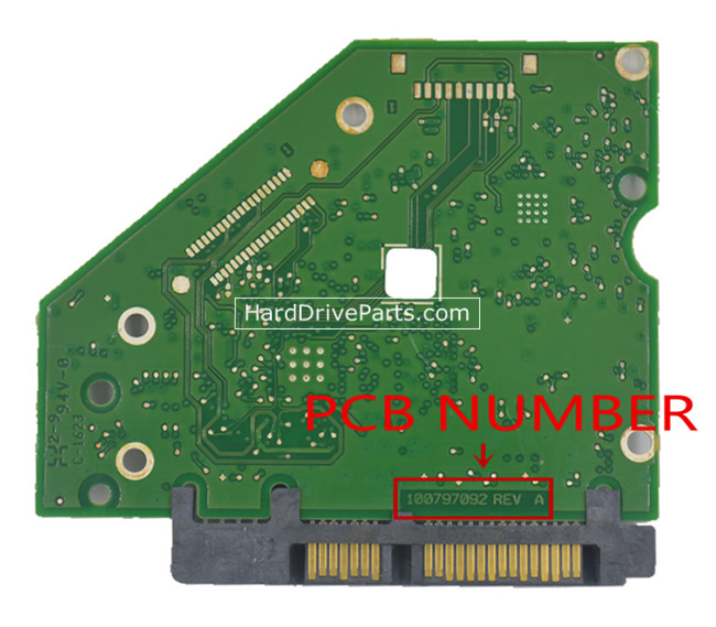 (image for) Seagate ST4000DM005 PCB Board 100797092