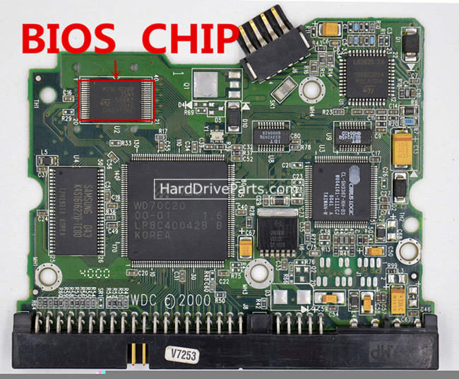 (image for) Western Digital HDD PCB 2060-001068-001