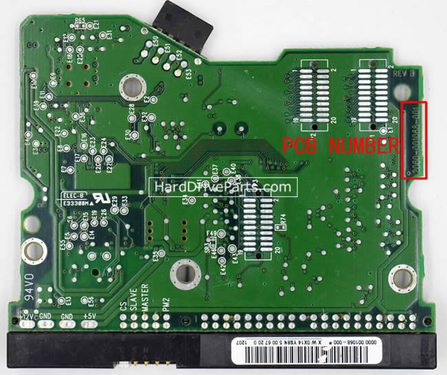 (image for) Western Digital HDD PCB 2060-001068-001