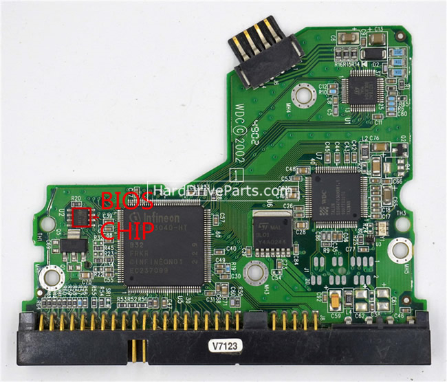 (image for) Western Digital HDD PCB 2060-001127-003