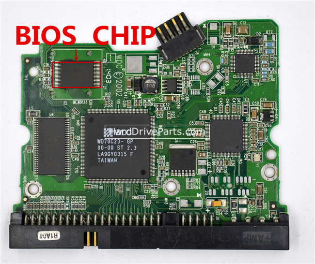 (image for) Western Digital HDD PCB 2060-001129-001