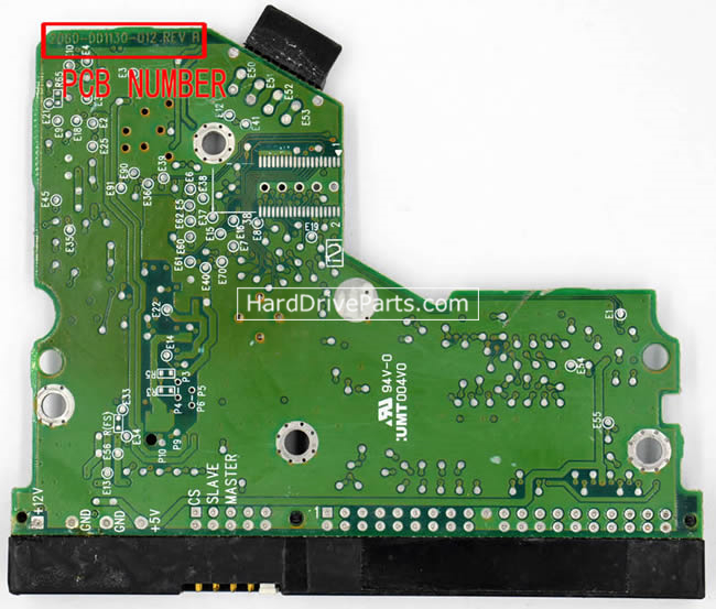 (image for) Western Digital PCB Board 2060-001130-012 REV A